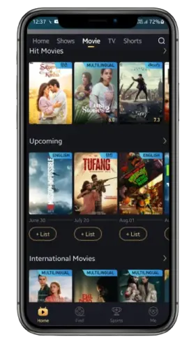 Castle Movie APP